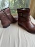 Born 100% Leather Brown Ankle Boots Size 9 1/2 - photo 4