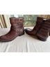 Born 100% Leather Brown Ankle Boots Size 9 1/2 - photo 5