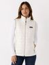 Patagonia 100% Recycled Polyester 100% Polyester Solid White Vest Size S - photo 3