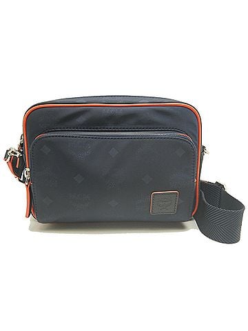 MCM MCM Visetos Crossbody Bag MMRASKC15VA001 Shoulder Nylon Navy Women's 254183 (view 2)