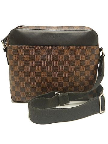 Louis Vuitton LOUIS VUITTON Damier Jake Messenger PM N41568 Shoulder Bag Ebene Men's 254206 (view 2)