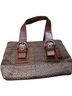 Coach Graphic Brown Tan Satchel One size - photo 1