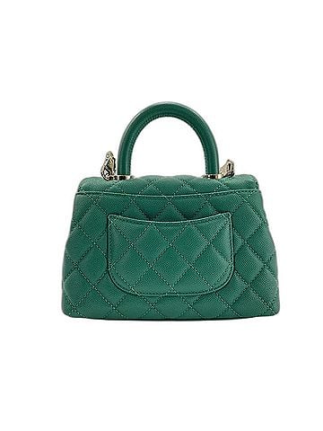 Chanel Chanel Coco Handle Shoulder Bag, Green (view 2)