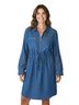 Eighty Eight Blue Casual Dress Size 3X - photo 1