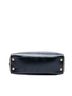 Prada 100% Leather Blue Bicolor Saffiano Vernice Pyramid Frame Handbag One size - photo 4