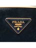 Prada 100% Leather Blue Bicolor Saffiano Vernice Pyramid Frame Handbag One size - photo 6