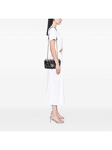 Gucci Balenciaga The Hacker Project Medium GG Marmont Matelasse Leather Shoulder Bag (view 2)