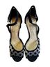 Jessica Simpson Polka Dots Black White Heels Size 7 - photo 1