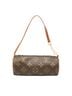 Louis Vuitton 100% Coated Canvas Brown Monogram Papillon Pochette One size - photo 1