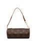 Louis Vuitton 100% Coated Canvas Brown Monogram Papillon Pochette One size - photo 1