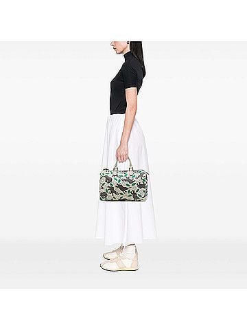 Gucci Limited Edition Medium GG Supreme Snowman In Africa Joy Boston Bag (view 2)