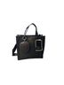 Nine West Black Leather Tote One size - photo 1