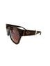Oscar De La Renta Black Brown Sunglasses One size - photo 2