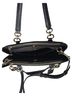 Coach 100% Leather Solid Black Leather Satchel One size - photo 3