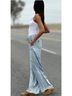 Billy T 100% Lyocell Stripes Blue Casual Pants Size XS - photo 7