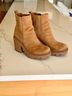 Nine West 100% Faux Suede Brown Tan Boots Size 6 1/2 - photo 6