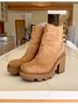 Nine West 100% Faux Suede Brown Tan Boots Size 6 1/2 - photo 10