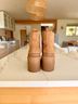 Nine West 100% Faux Suede Brown Tan Boots Size 6 1/2 - photo 3
