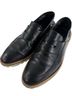 Ecco Black Flats Size 9 - photo 1