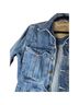 Liz Claiborne 100% Cotton Solid Blue Jacket Size S - photo 5