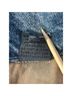 Liz Claiborne 100% Cotton Solid Blue Jacket Size S - photo 7