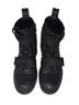 Ugg 100% Leather Solid Black Ankle Boots Size 6 1/2 - photo 1