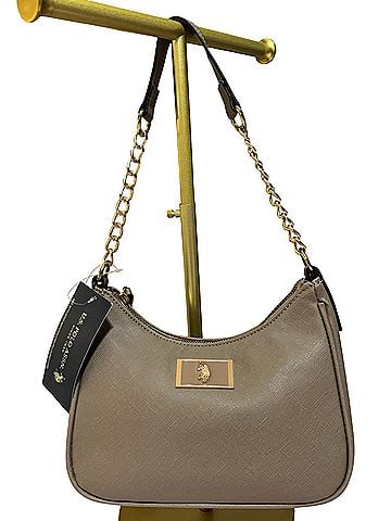 U.S. Polo Assn. Leather Hobo (view 1)