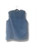 Jason Wu 100% Polyester 100% Polyester Floral Color Block Solid Blue Black Burgundy Vest Size M - photo 10