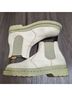Dr. Martens 100% Leather Solid Tan Ivory White Boots Size 10 - photo 8