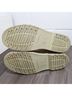 Dr. Martens 100% Leather Solid Tan Ivory White Boots Size 10 - photo 10