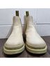 Dr. Martens 100% Leather Solid Tan Ivory White Boots Size 10 - photo 4