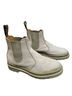 Dr. Martens 100% Leather Solid Tan Ivory White Boots Size 10 - photo 3