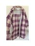 Isabel Marant 80% Wool 20% Polyester 100% Cotton Checkered-gingham Multi Color Coat Size 6 - photo 8