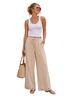 Ellen Tracy Tan Linen Pants Size S - photo 1