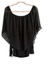 MSK Black Short Sleeve Blouse Size 3X - photo 2