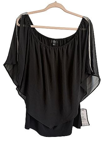MSK Short Sleeve Blouse (view 1)