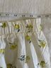 Eberjey 100% Cotton Floral White Yellow Casual Skirt Size L - photo 7