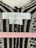 Francesca's 100% Acrylic Solid Black Tan Poncho One size - photo 3