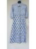 Oliphant 100% Cotton Print White Blue Casual Dress Size S - photo 12