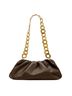 Cult Gaia 100% Leather Brown Shoulder Bag One size - photo 1