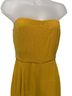 Lulus Strapless Mustard Wide-Leg Jumpsuit Jumpsuit - photo 2