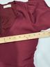 Altar'd State 57% Polyester 43% Rayon 100% Polyester Burgundy Cocktail Dress Size S - photo 6