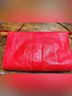 Battaglia 100% Leather Red Shoulder Bag One size - photo 6