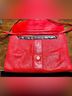 Battaglia 100% Leather Red Shoulder Bag One size - photo 3