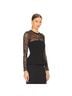 SIMKHAI Jacquard Black T-Shirt Size 2 - photo 11