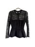 SIMKHAI Jacquard Black T-Shirt Size 2 - photo 6