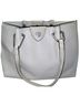 Anne Klein 100% Leather Gray Leather Shoulder Bag One size - photo 1