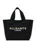 ALLSAINTS 100% Polyester Color Block Black Tote One size - photo 1
