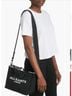 ALLSAINTS 100% Polyester Color Block Black Tote One size - photo 12