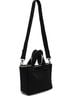 ALLSAINTS 100% Polyester Color Block Black Tote One size - photo 13
